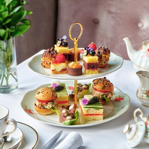 uxcell 1 Set Cake Tray Stand Handle Cupcake Dessert Plate Hardware Fitting Holder Rod Stand Handle for Cake Stand Wedding Party, 3-Tiers Flower Gold