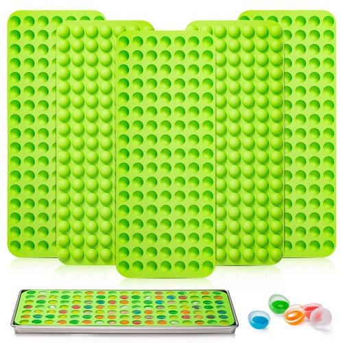 5 Pcs Silicone food molds for harvest right freeze dryer medium trays, Silicone Food Molds Ball for Harvest right freeze dryer accessories