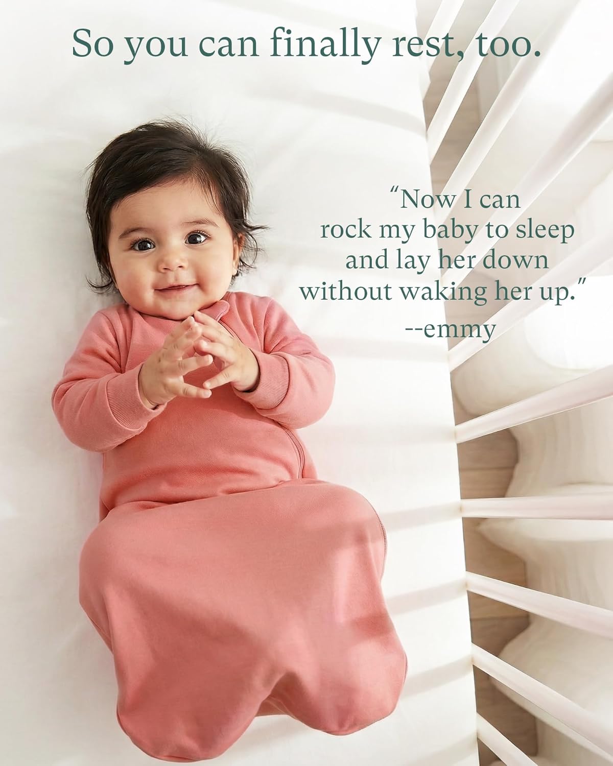 PurComfy Baby Bamboo Viscose Wearable Sleeping Bag - Supersoft 1.0 TOG Long Sleeve Blanket