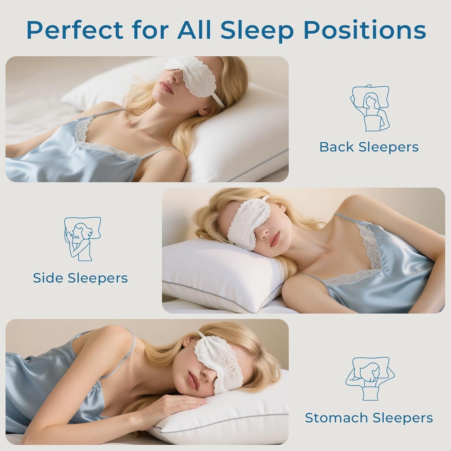 Sasttie King Size Pillows - Set of 4 Supportive Down Alternative | Oeko-Tex Certified, Hotel Quality