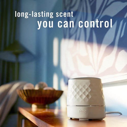 Febreze Plug Scent Booster Starter Kit - Continuous Air Freshener & Oil Diffuser | Includes 2 Gain Refills