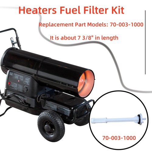 Dgdhf Replacement Fuel Filter 70-003-1000 Fits Pinnacle ProTemp Remington Master Kerosene Heater (Set of 2)