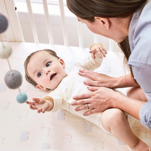 Stokke Sleepi Elephant Crib Fitted Sheet Designed by Pehr