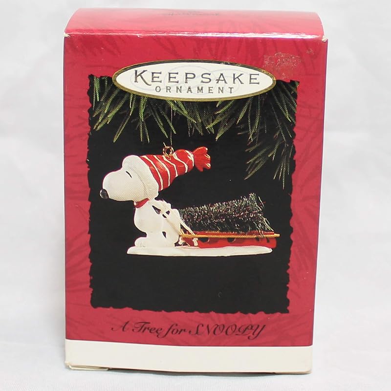 Hallmark Snoopy Tree Ornament 1996 – A Tree For Snoopy