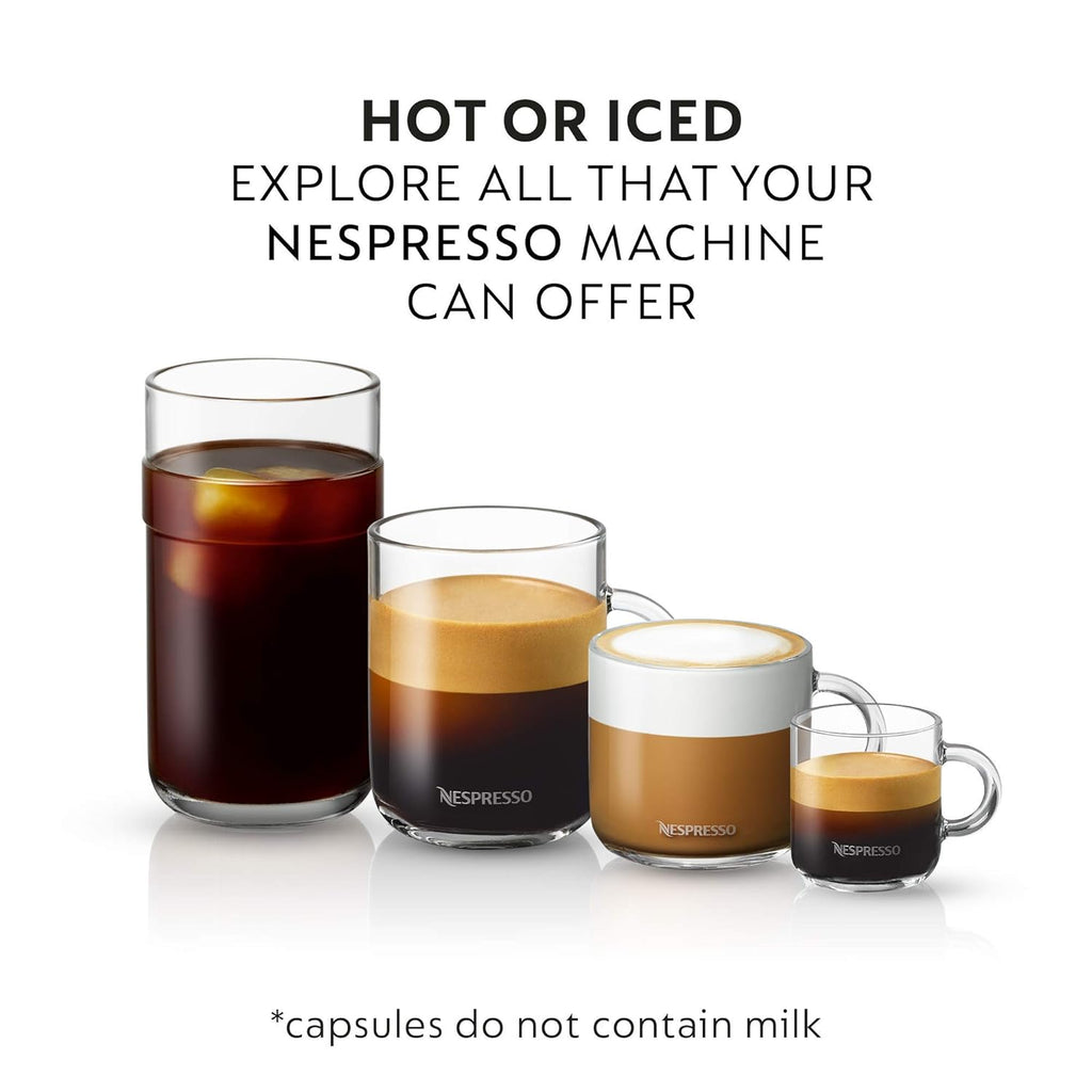 Nespresso Vertuo Coffee Capsules - Variety Pack of Medium & Dark Roast - 30 Count Pods for 7.8 oz Brews