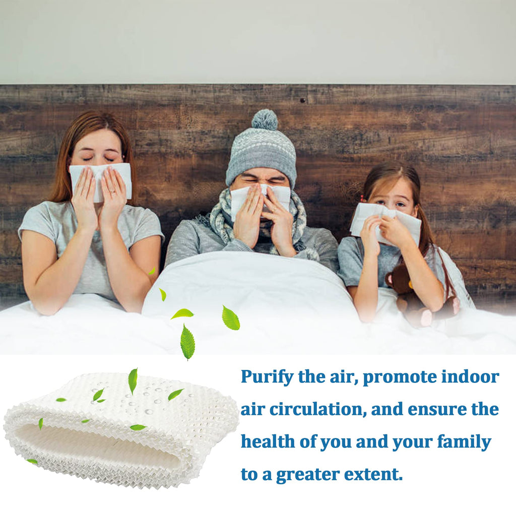 Cenipar 6 Pack WF2 Humidifier Filters Replacement for Kaz for Vicks Humidifier Filters V3100, V3500, V3700, V3900 Enviracaire ECM-500 Sunbeam SCM1118 SCM1119 SCM1120 Series WA-8D