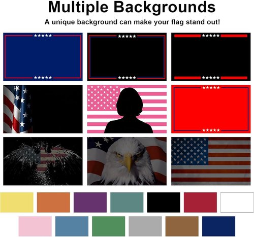 Custom Flag 3x5 Ft - Double-Sided Outdoor Flag | Personalize with Your Text, Photo, or Logo