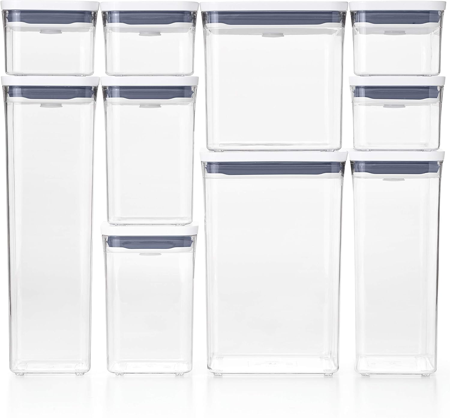 OXO Good Grips 10-Piece POP Container Set - Airtight Food Storage Solution for Freshness