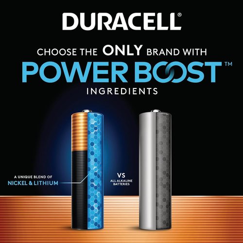 Duracell Coppertop AA Batteries - Long-Lasting Alkaline Power Boost | 24 Count Pack for Home & Office