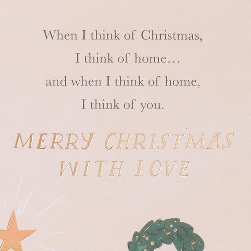 American Greetings Christmas Card - Heartfelt Message for Mom | Thoughtful Holiday Greeting