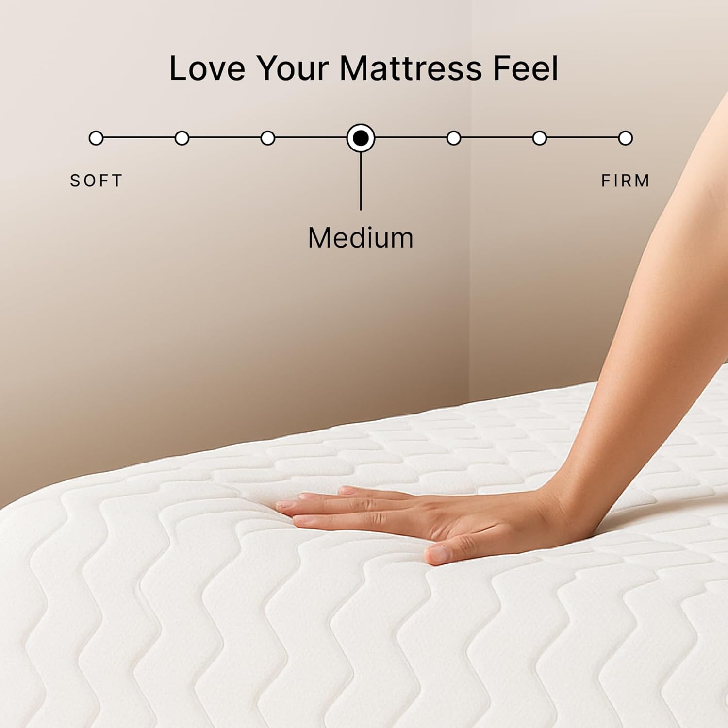 Signature Design by Ashley Chime Twin Mattress - 12" Thick Memory Foam for Pressure Relief | Fiberglass Free