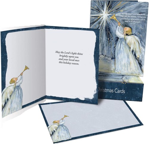 Lang - Angels Sing Classic Christmas Cards by Susan Winget | Festive Holiday Greetings