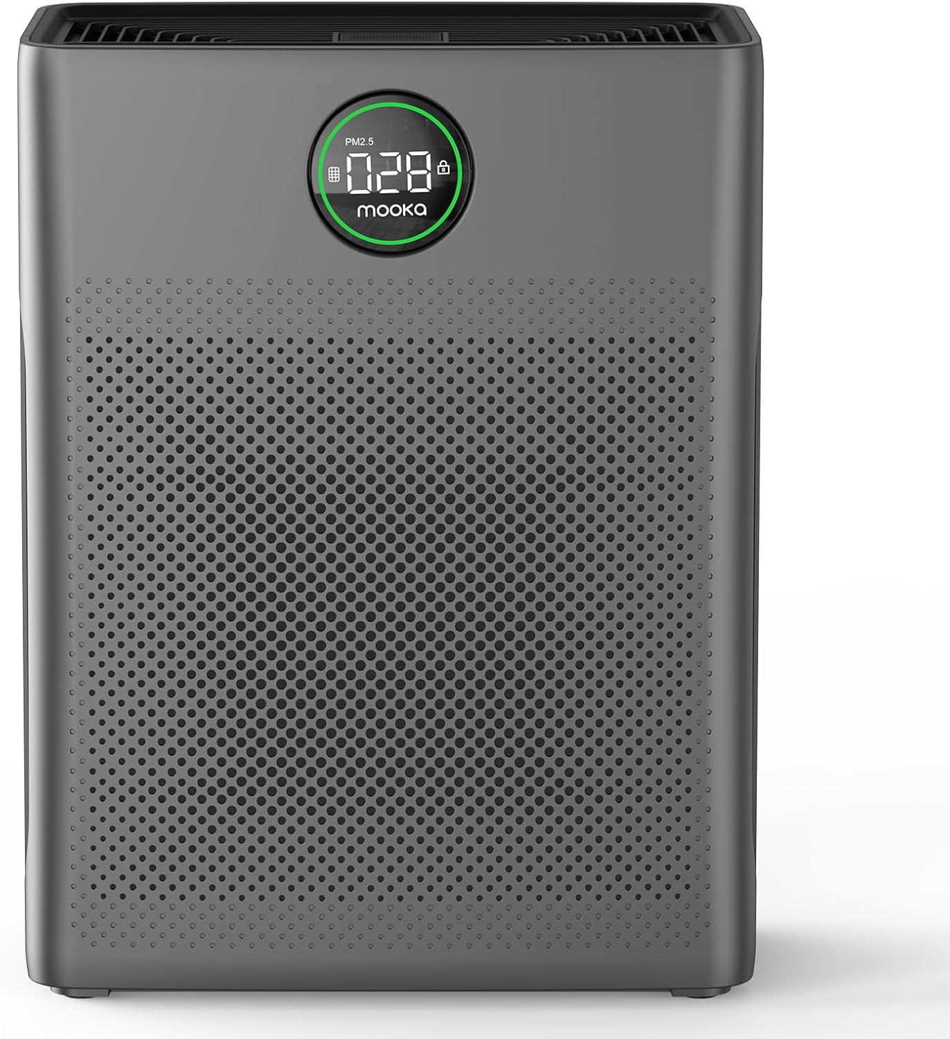 MOOKA Air Purifier - Large Room Coverage Up to 2200 Sq. Ft. | Washable Filter & PM 2.5 Sensor