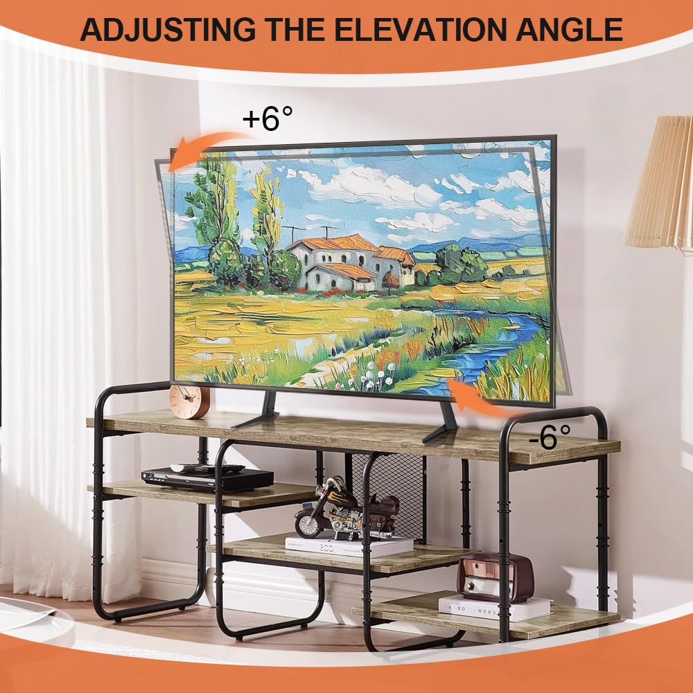 KKTONER Universal TV Stand Base TV for 27-65 inch Flat Screen TV Metal Stand Legs Adjustable Table Top TV Stand Max VESA 800x400mm Hold up to 88lbs