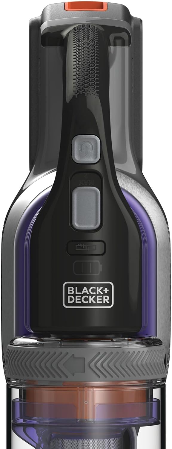 BLACK+DECKER Cordless Pet Hair Vacuum - Maximum Suction, 55 Minutes Runtime, Multi-Surface | Lightweight Design