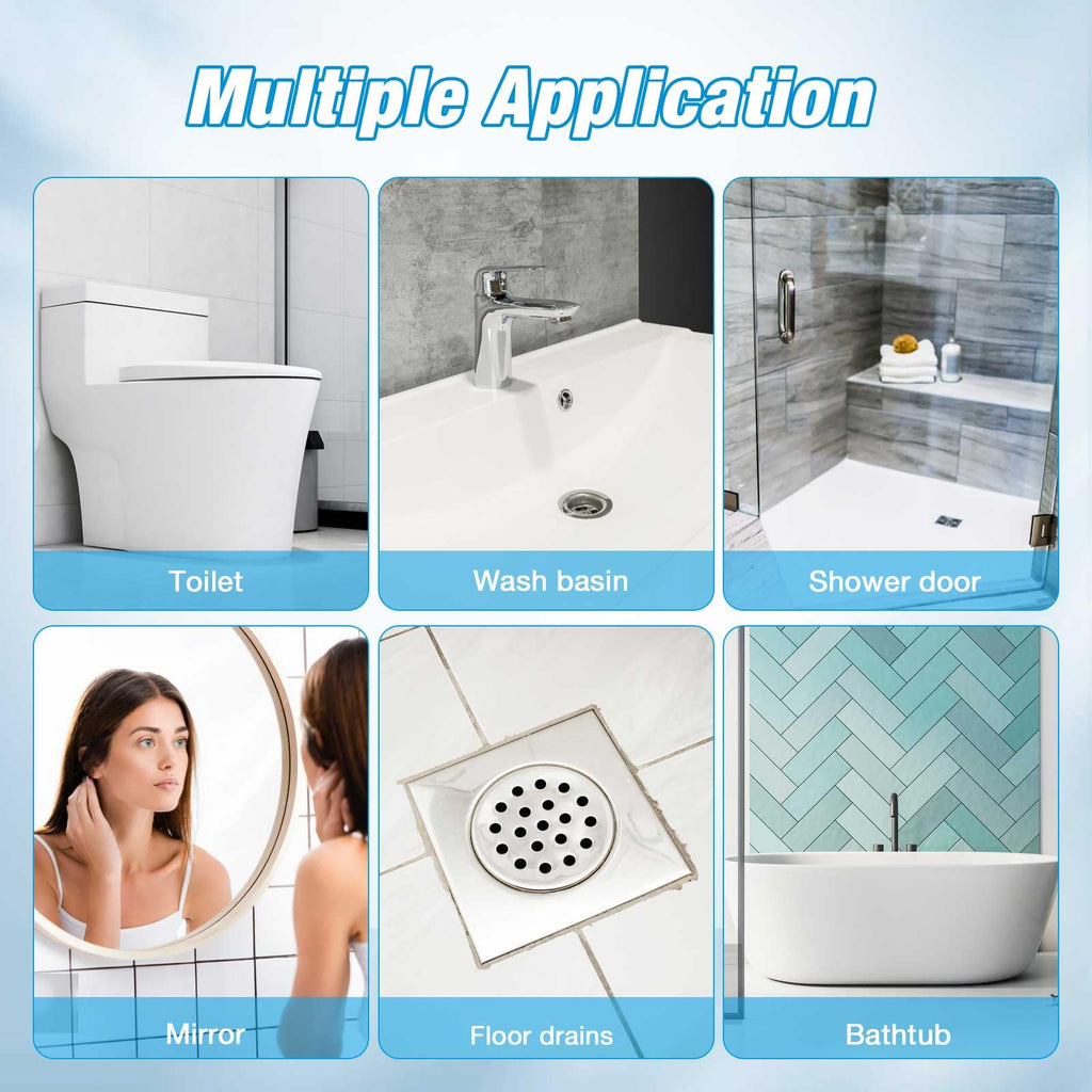ALWZ-RDY Toilet Cleaner Refill Pads 48ct Disposable Scrubber Refill Fresh Bowl Pads for Bathroom, Lemon Scent