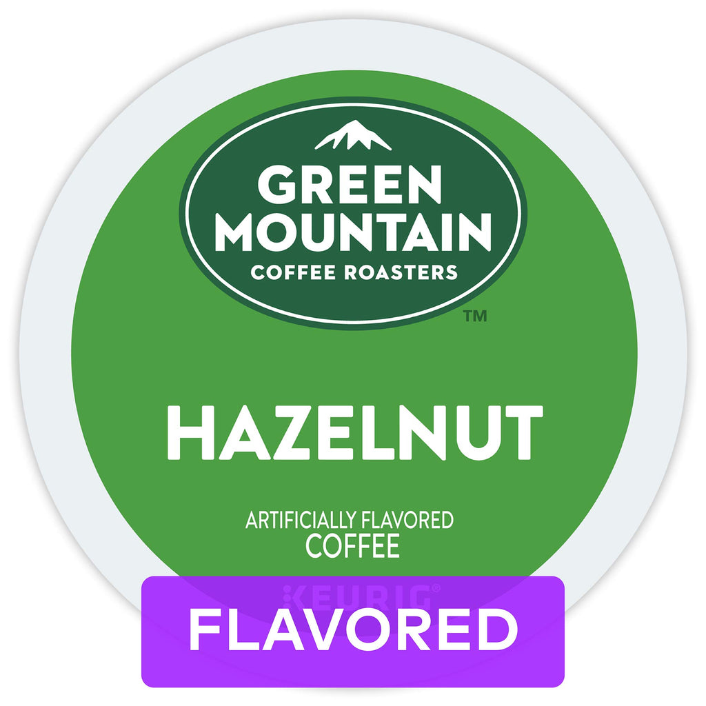 Green Mountain Coffee Roasters Hazelnut and Nantucket Blend Keurig K-Cup Pods, Light and Medium Roast Coffee