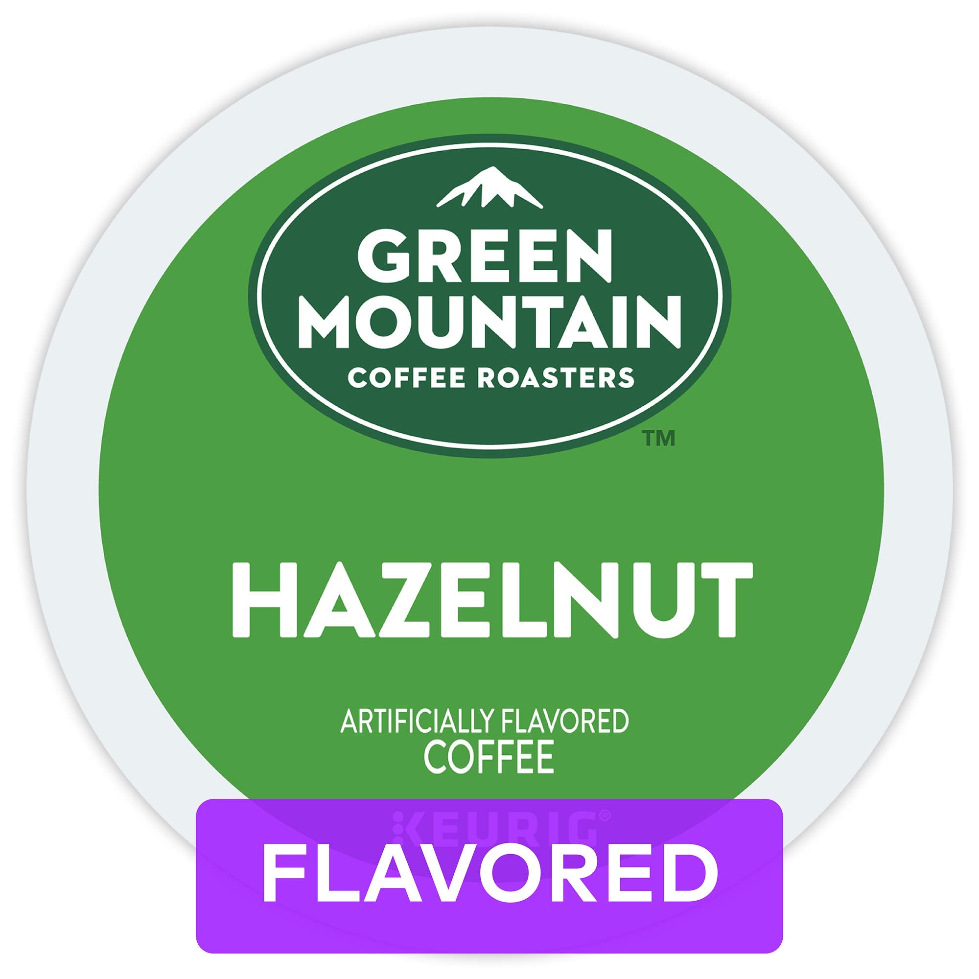 Green Mountain Coffee Roasters Hazelnut and Nantucket Blend Keurig K-Cup Pods, Light and Medium Roast Coffee