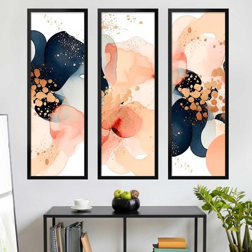 LaVie Home 12x36 Picture Frame - Black Wall Display Frame with HD Plexiglas | Vertical & Horizontal Use