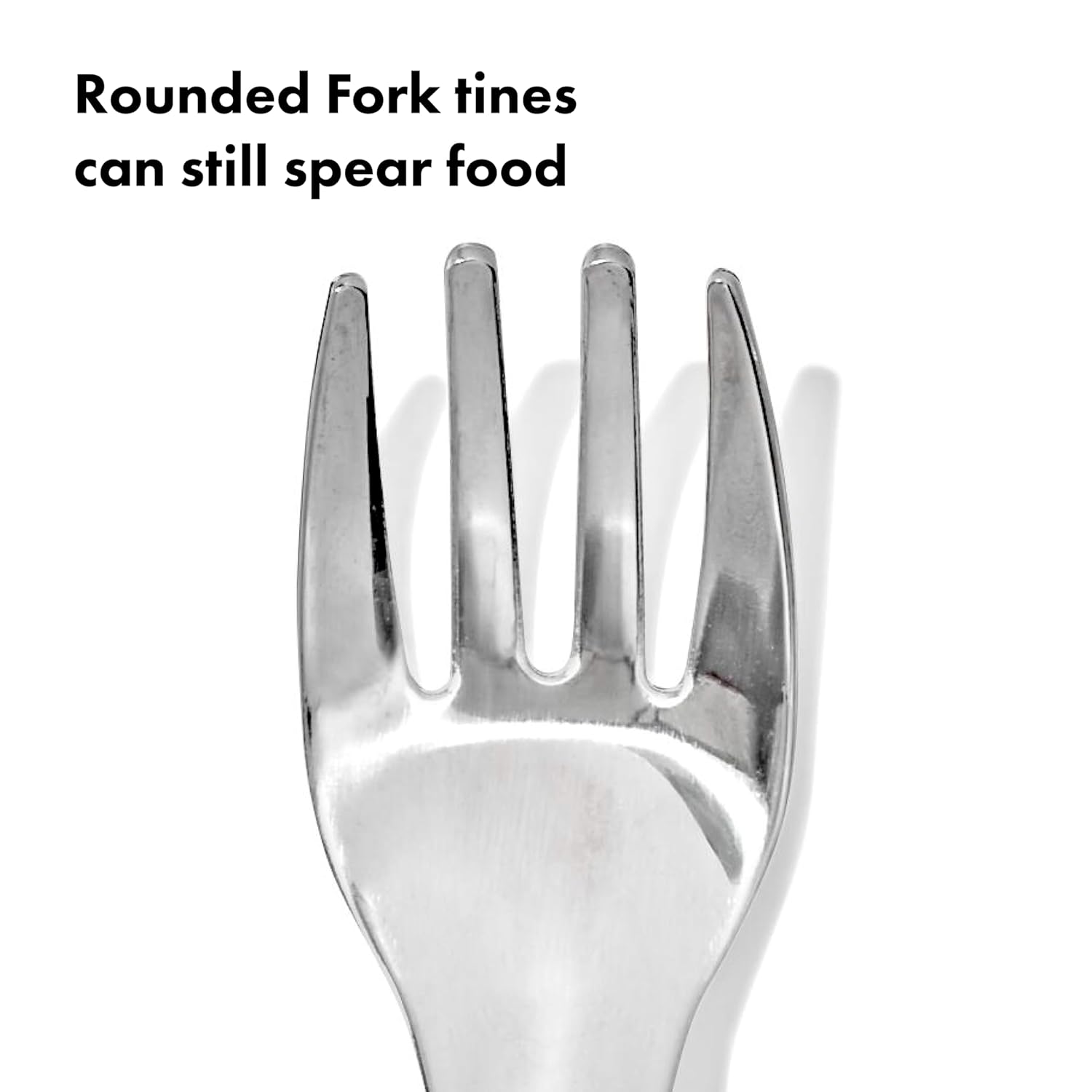 OXO Tot Fork and Spoon Set - On-The-Go Convenience for Easy Mealtime | Opal Color