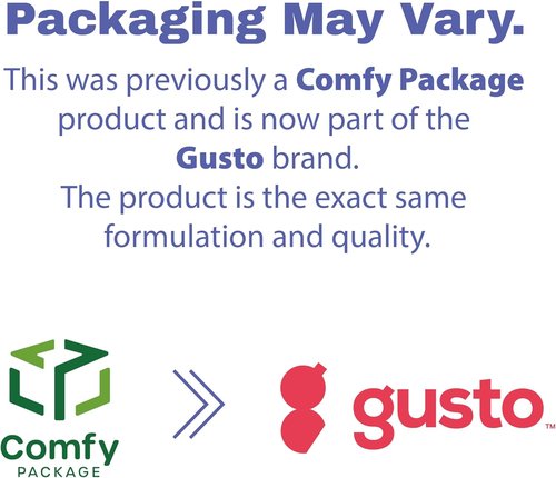 Gusto Kraft Cupcake Liners - 500Pcs Food Grade & Grease-Proof Baking Cups for Muffins & More