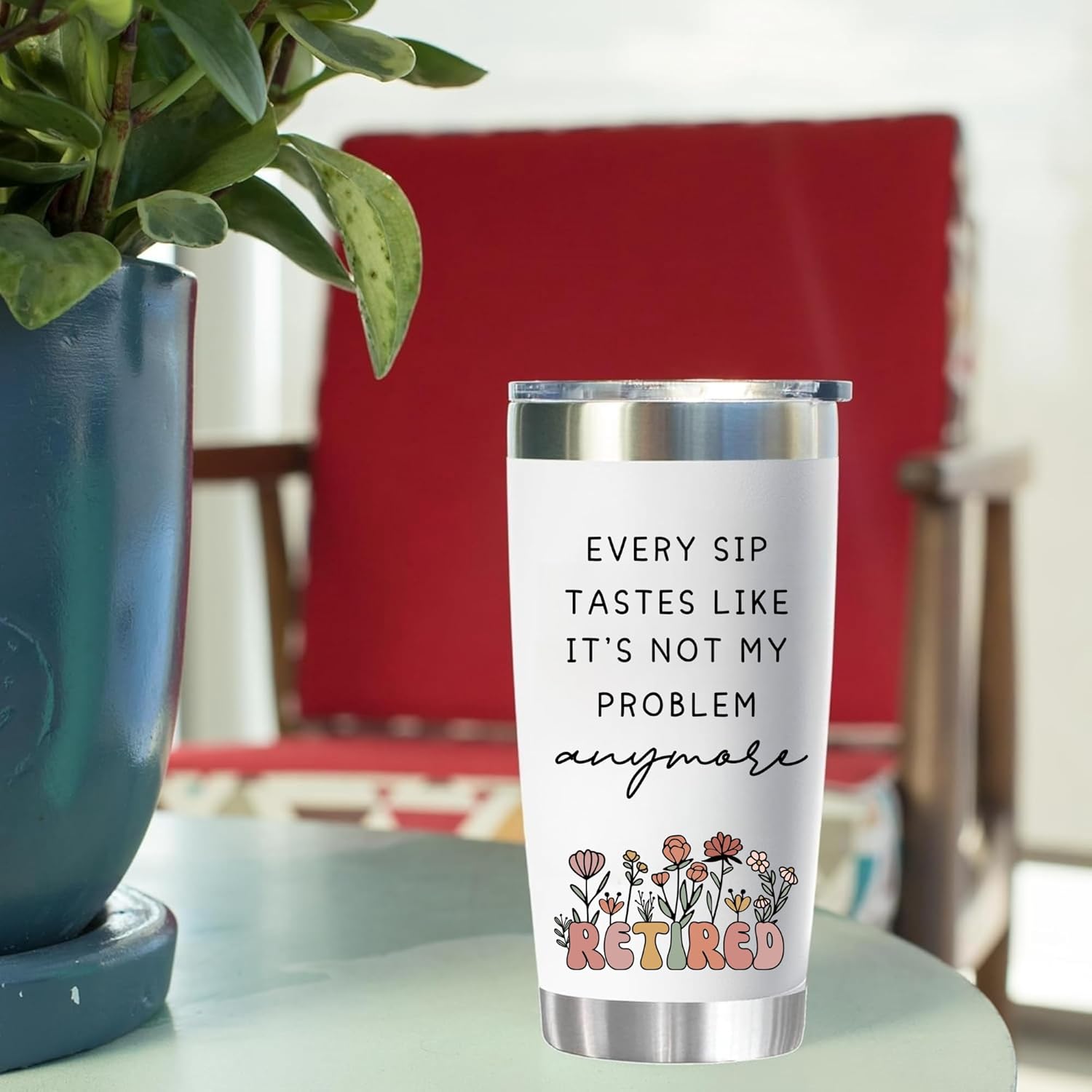 Skiennix 20 Oz Tumbler - Perfect Retirement Gift for Coworkers & Friends | Goodbye & Farewell Design