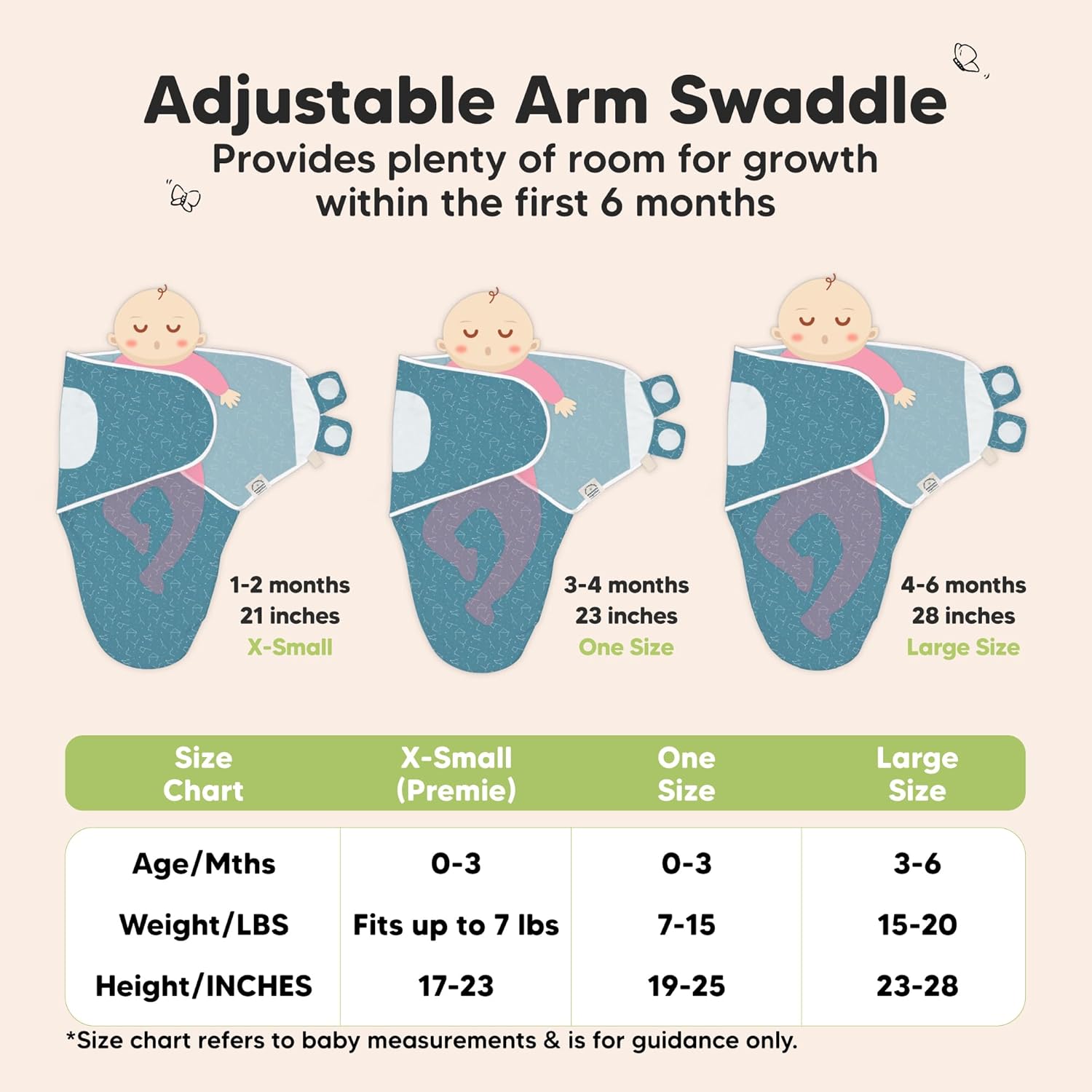 Organic Baby Swaddle Sleep Sacks by [Brand Name] - Soft & Snug for Newborns 0-3 Months | Galaxy Design