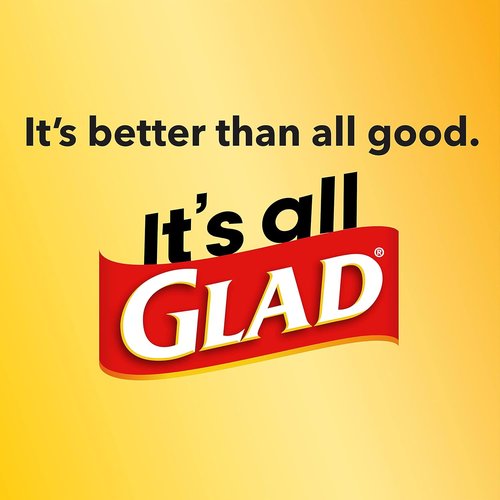 Glad ForceFlex MaxStrength Tall Kitchen Trash Bags - 13 Gallon, Fresh Clean Scent with Febreze, 34 Count