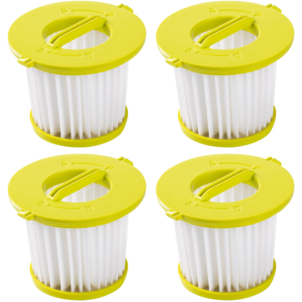 Fette Filter - Vacuum Filter Replacement Compatible with Ryobi ONE+ 18V Models PCL700 PCL704 PCL705 Part # A32F05N A32HF00 Compatible with Hoover BH57400V - Pack of 6