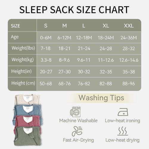BubblePanda Sleep Sack - Supersoft Bamboo Toddler Wearable Blanket 18-24 Months | 0.5 Tog, Lightweight & Breathable