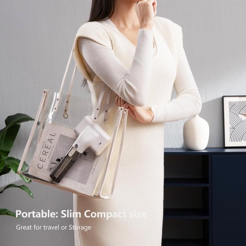 G10 Portable Clothes Steamer - Handheld Mini Iron for Travel & Home, 1200W, 0.9 lbs, Violet