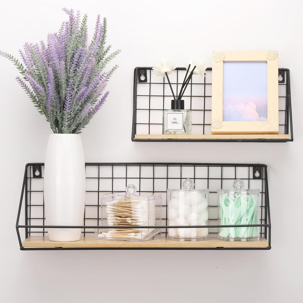 Tbestmax Cotton Swab Dispenser - Clear Plastic Apothecary Jar Organizer | 10/12 oz for Bathroom Storage