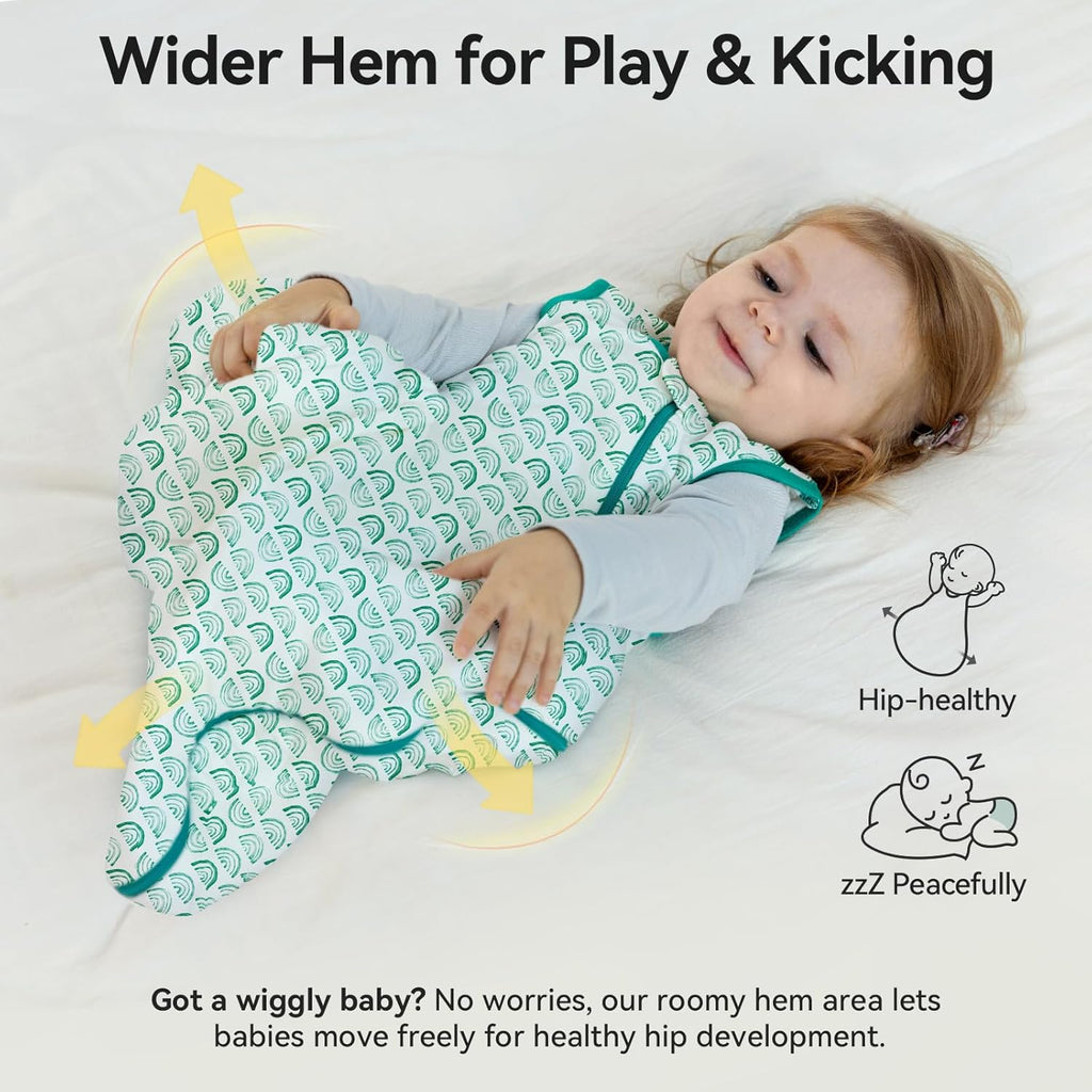 Bamboo Rayon Sleep Sack by [Brand Name] - Supersoft 1.0 Tog Baby Wearable Blanket | 6-12 Months, Unisex