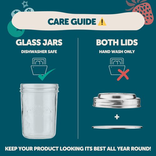OATOLOGY Overnight Oats Containers with Lids & Spoons - Stainless Steel Lid Leakproof Glass Jars for Chia Pudding & Yogurt for Healthy Breakfast On-the-Go - 16oz Set with Unique Milk Line - 2 Pack