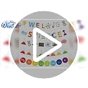 Science Party Banners Set - 5pcs 'We Love Science' Garland for Classroom & Birthday Decor