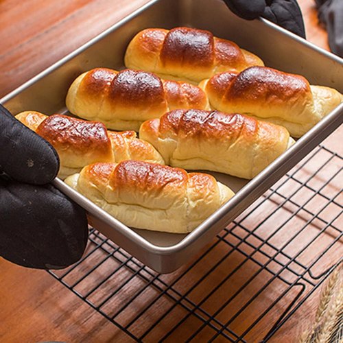 Dicunoy Nonstick Deep Baking Pans Set of 3 | Heavy Duty Carbon Steel Bakeware - 8, 11, 12 Inch Sizes