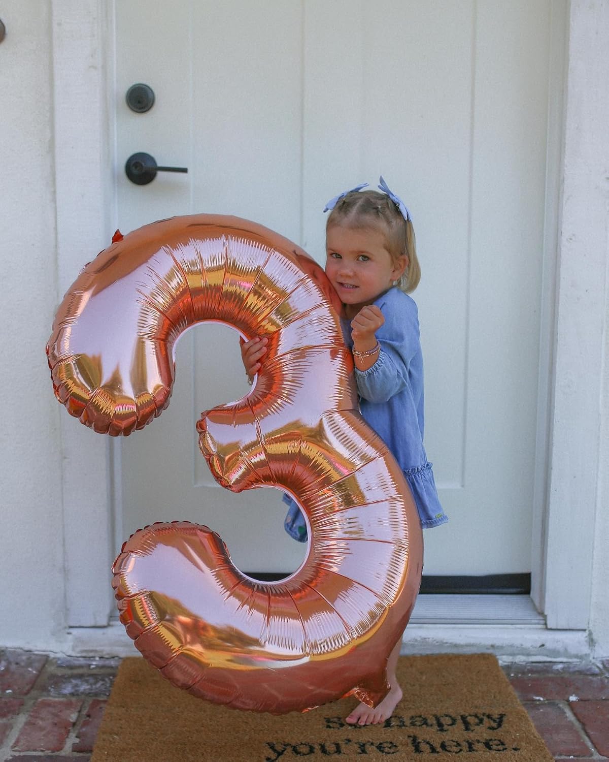 Rose Gold Number 13 Balloon - 40 Inch Birthday Decoration for Girls & Boys | Perfect 13th Party Supplies