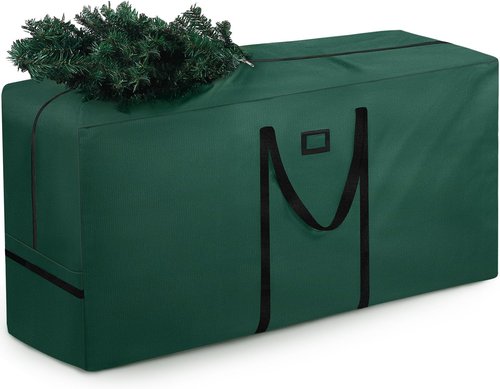 Heavy Duty 600D Oxford Christmas Tree Storage Bag by [Brand Name] - Extra Large Capacity with Reinforced Handles & Dual Zipper