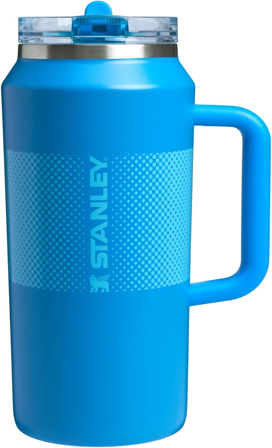 STANLEY Quencher ProTour Tumbler - 64 oz Leakproof Insulated Cup with Built-In Straw & Handle | Azure Fade