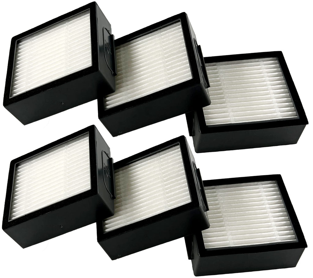 Dttery 6 Pack HEPA Filters Kit Replacement Part for iRobot Roomba e, i, j Series Robot Vacuums, 4639161, NOT Fits Combo j7+