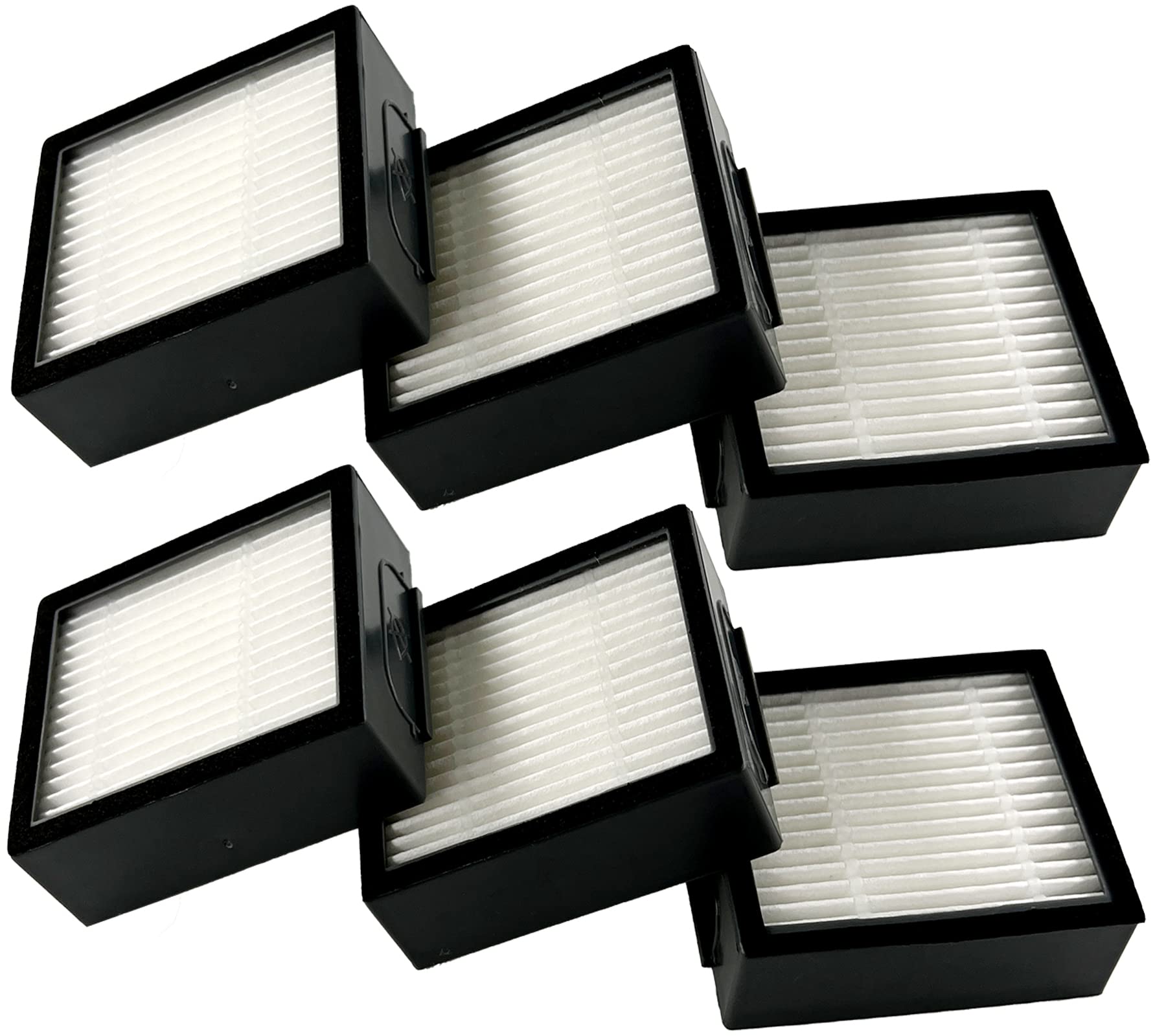 Dttery 6 Pack HEPA Filters Kit Replacement Part for iRobot Roomba e, i, j Series Robot Vacuums, 4639161, NOT Fits Combo j7+