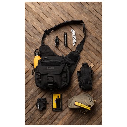 5.11 Tactical Push Pack, Utility Sling Bag for Responders, Flat Dark Earth, One Size, Style 56037