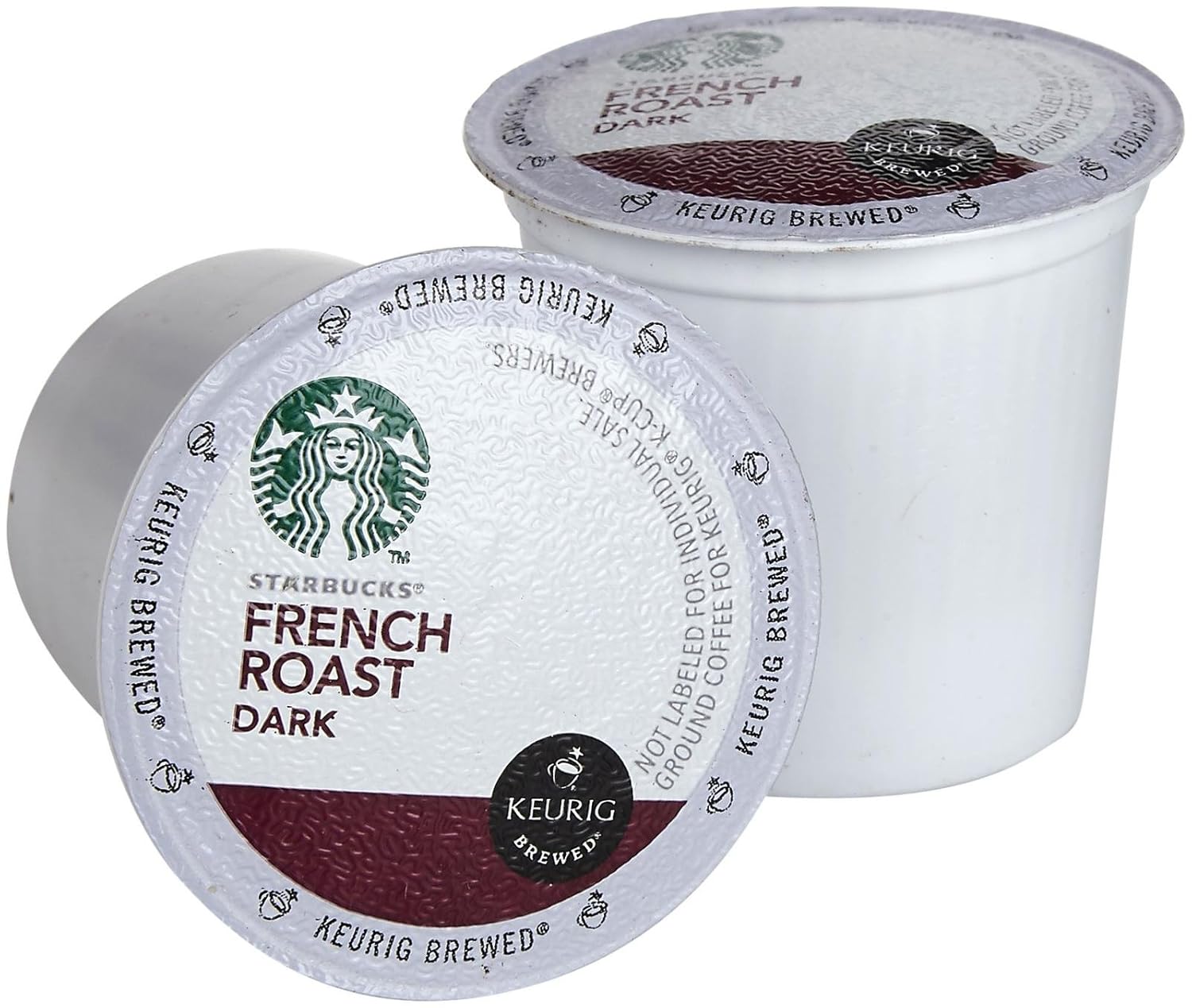 Starbucks Dark French Roast K-Cup Pods - Rich Flavor for Keurig Brewers | 16-Count Pack