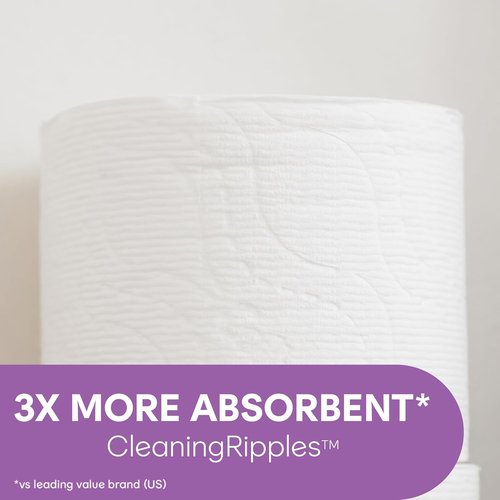 Cottonelle Ultra Comfort Toilet Paper - Cushiony Cleaning Ripples Texture, 24 Mega Rolls (108 Regular Rolls)