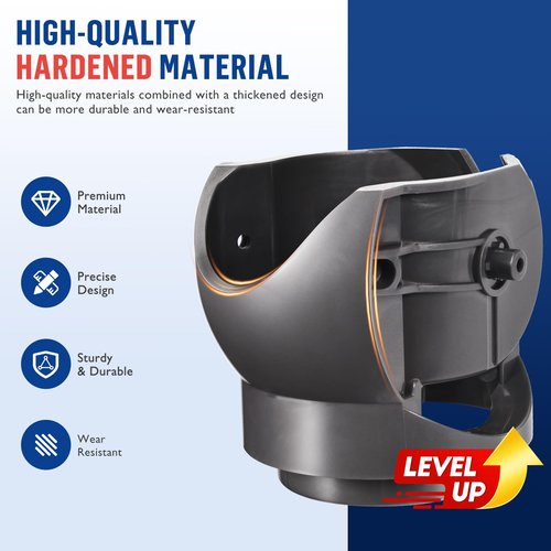 Upgraded Ball Wheel+ High Torque Cleaner Head Connector Compatible with Dyson Outsize/V10/V11/V15/XL Head Cordless Vacuum Replacement Parts 100w Accessories
