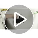 LINFIDITE Wall-Mounted Remote Control Holder for 2-4 Remotes