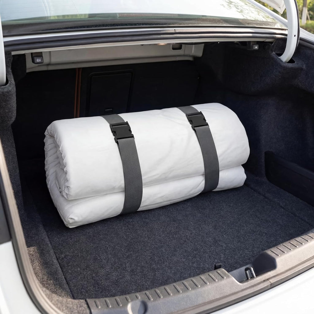Skiennix Mattress Moving Straps - Adjustable Packing Straps with Buckles for Twin & Full Sizes (60" x 2")