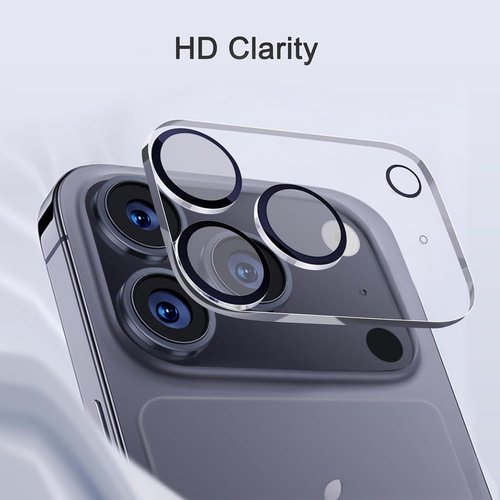 Ailun 3-Pack Screen Protector for iPhone 17 Pro Max - Includes Camera Lens Protectors & Installation Frame | Dynamic Island Compatible