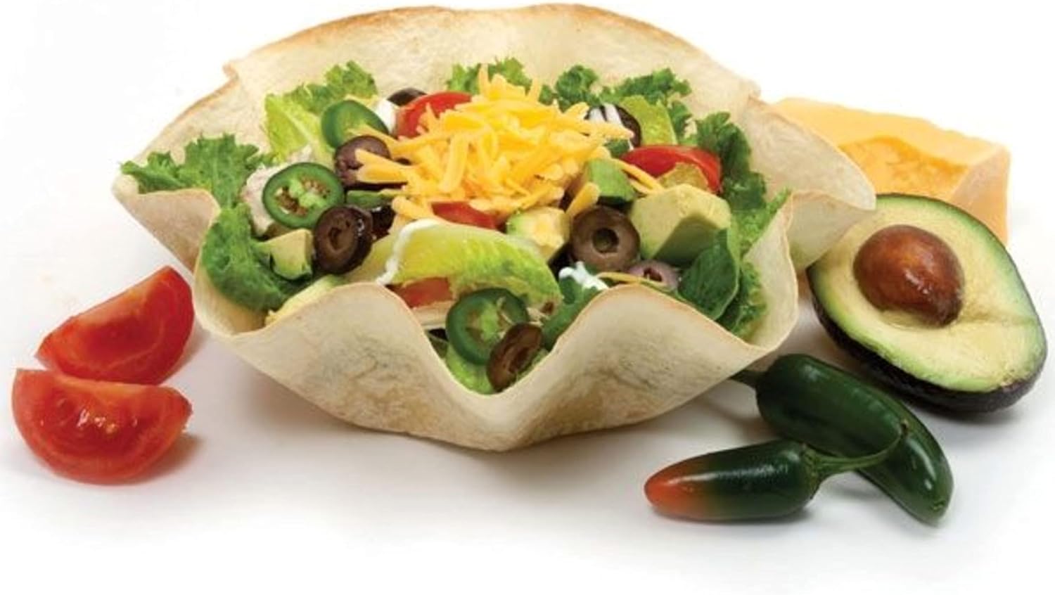 Norpro Nonstick Mini Tortilla Bowl Makers - Set of 2 for Perfectly Shaped Tortillas