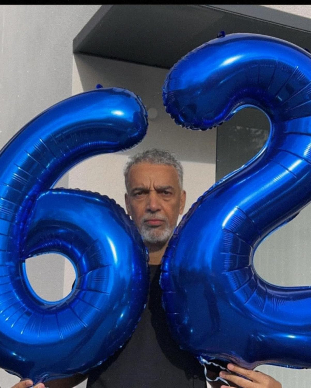 Number 1 Balloon by Night Blue - 40 Inch First Birthday Decoration for Boys & Girls